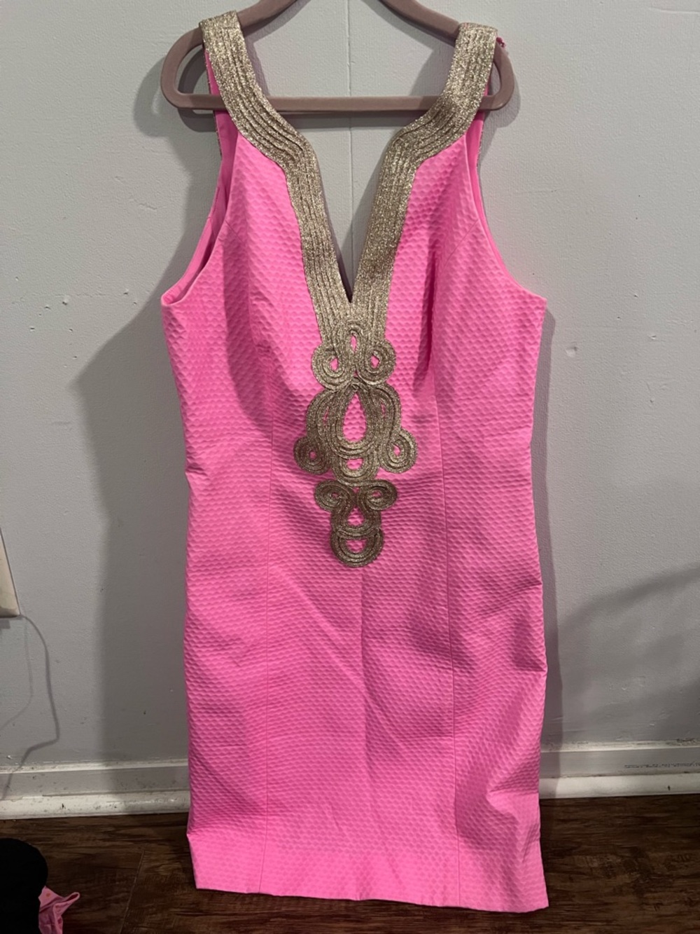 Lilly Pulitzer Valli Shift Dress in hot pink